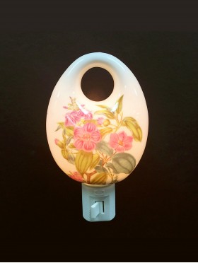 Porcelain Flower Night Light with Gift Box